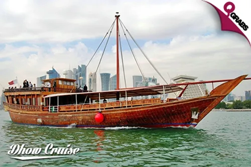 For QR100 Child/QR175 Adult, Enjoy Your Eid Locally with a Half Day Desert Safari OR a Dinner Dhow Cruise! (QR200/QR350 Value)